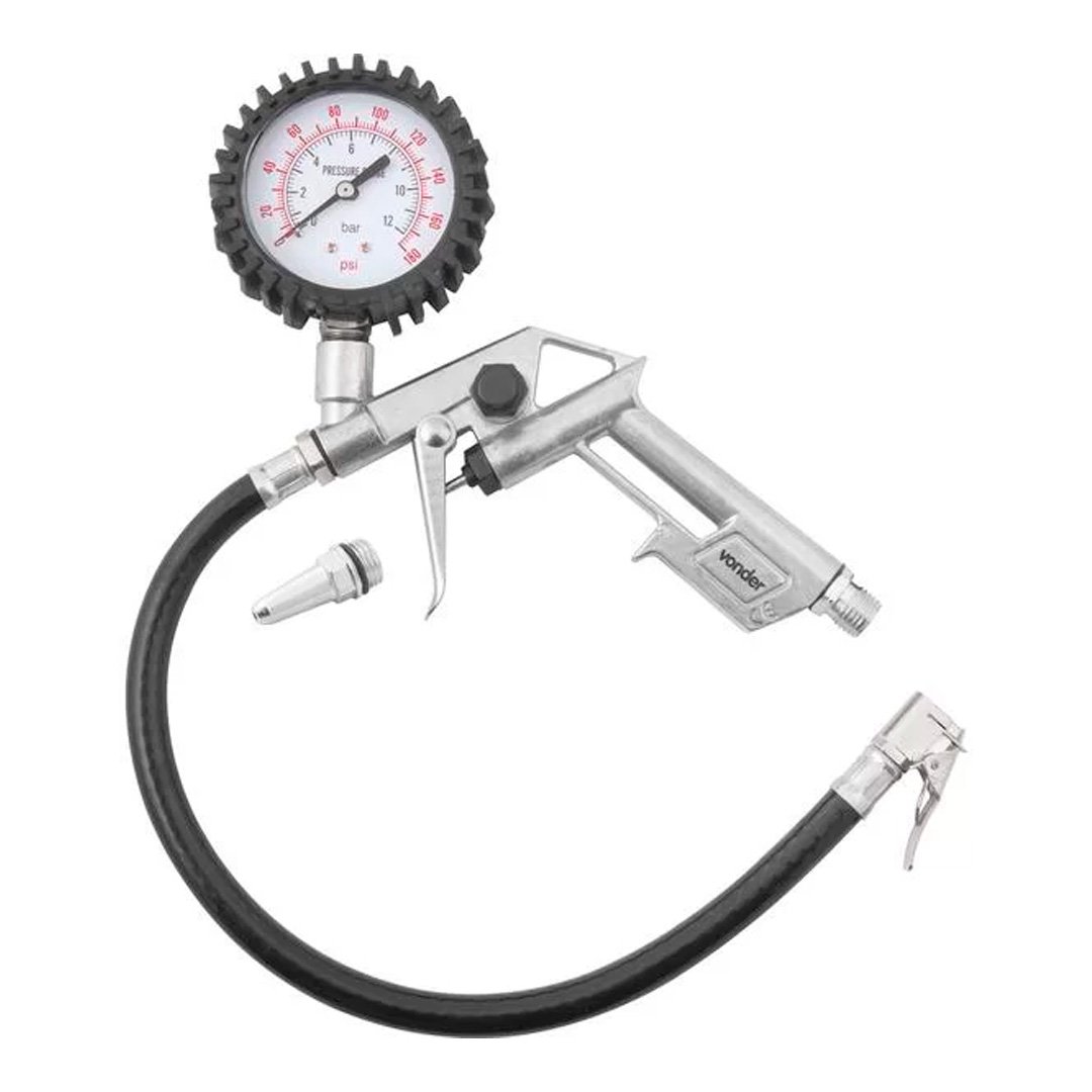 Pistola 2 Em 1 Com Bico Calibrador E Bico Para Limpeza