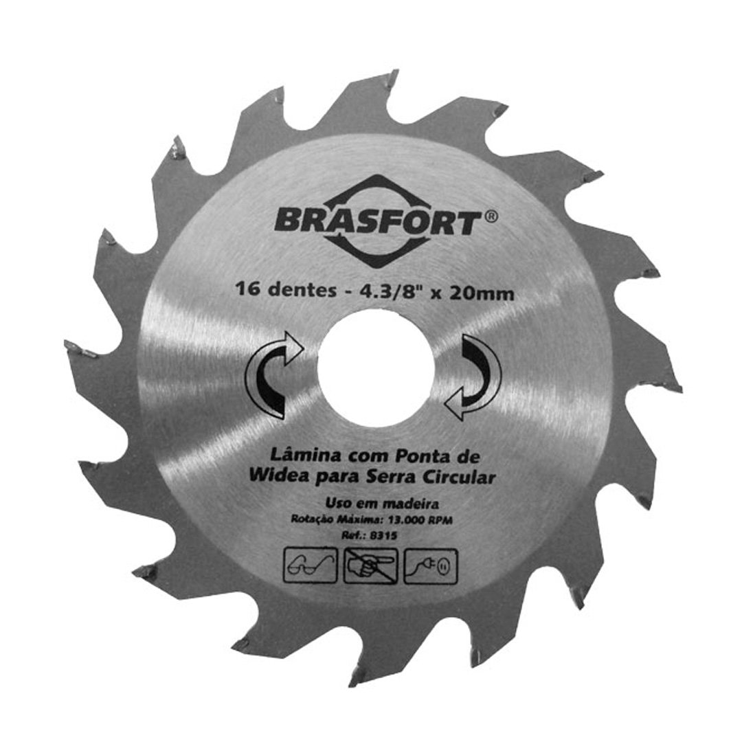 Serra circular widea/aço carbono