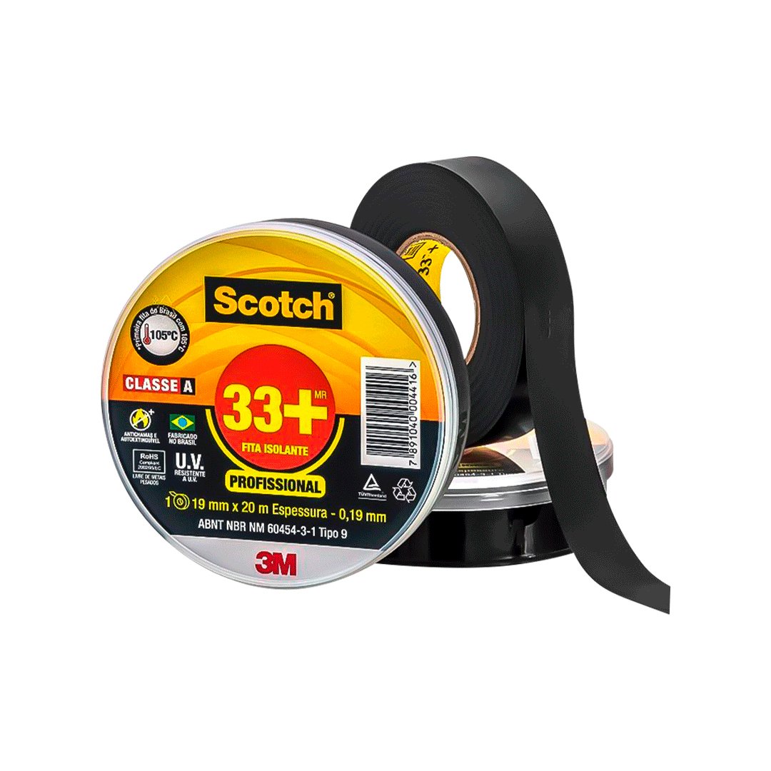 Fita isolante 33 + 20m 